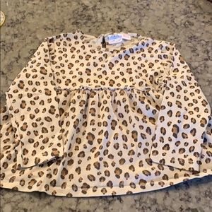 Zara Long Sleeved Peplum Top